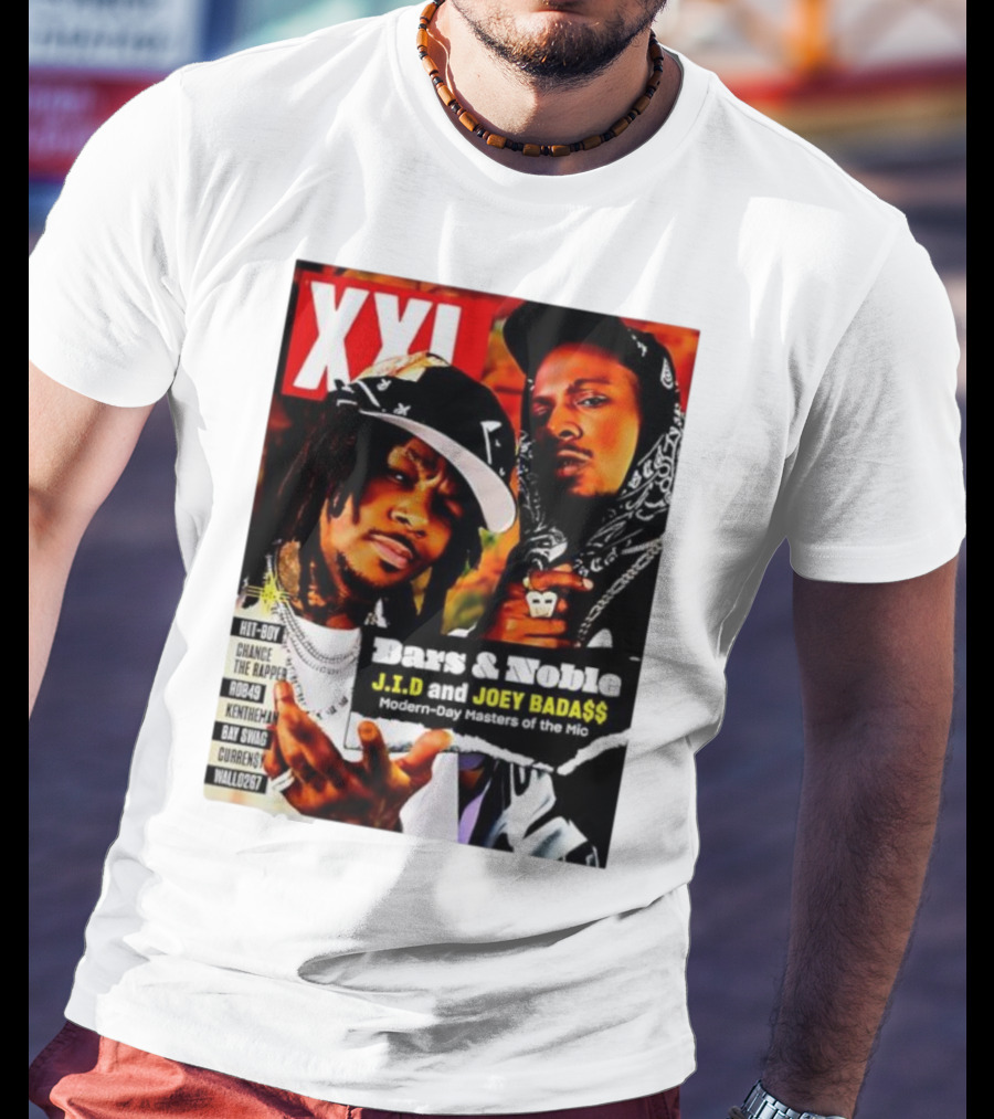 XXL Magazine JID Joey Badass Bars & Noble Modern-Day Masters Of The Mic T-Shirt