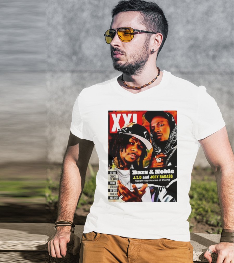 XXL Magazine JID Joey Badass Bars & Noble Modern-Day Masters Of The Mic T-Shirt
