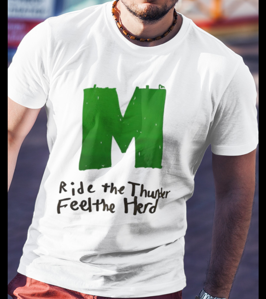Moorpark Musketeers Ride The Thunder Feel The Herd T-Shirt