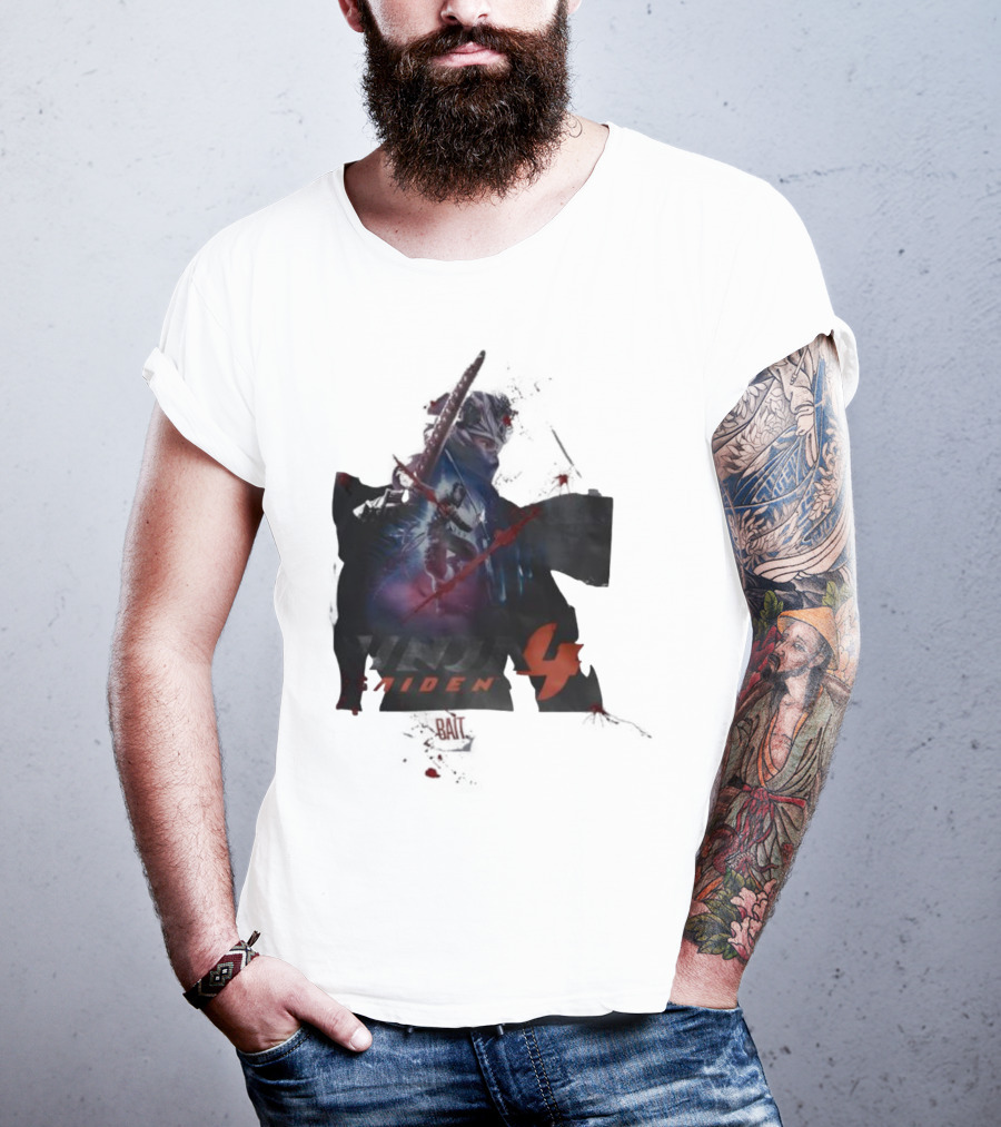 Ninja Gaiden 4 Bait Collaboration Warrior Sword Action T-Shirt
