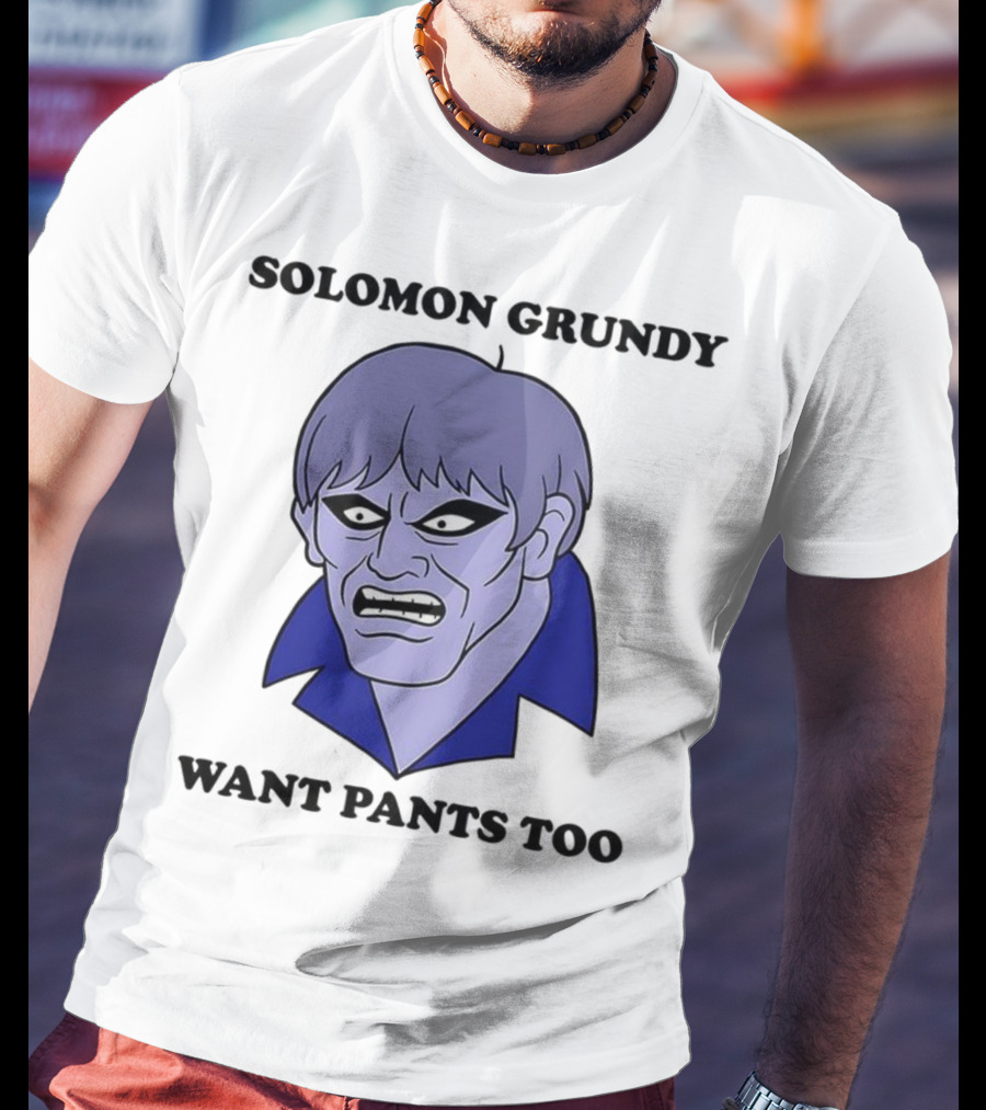 Solomon Grundy Want Pants Too DC Comics Meme T-Shirt