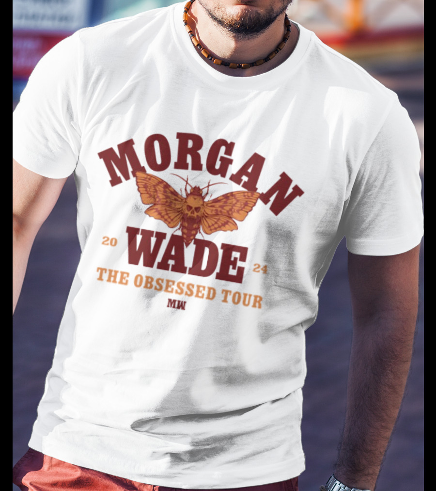 Morgan Wade Skull Moth The Obsessed Tour 2024 T-Shirt