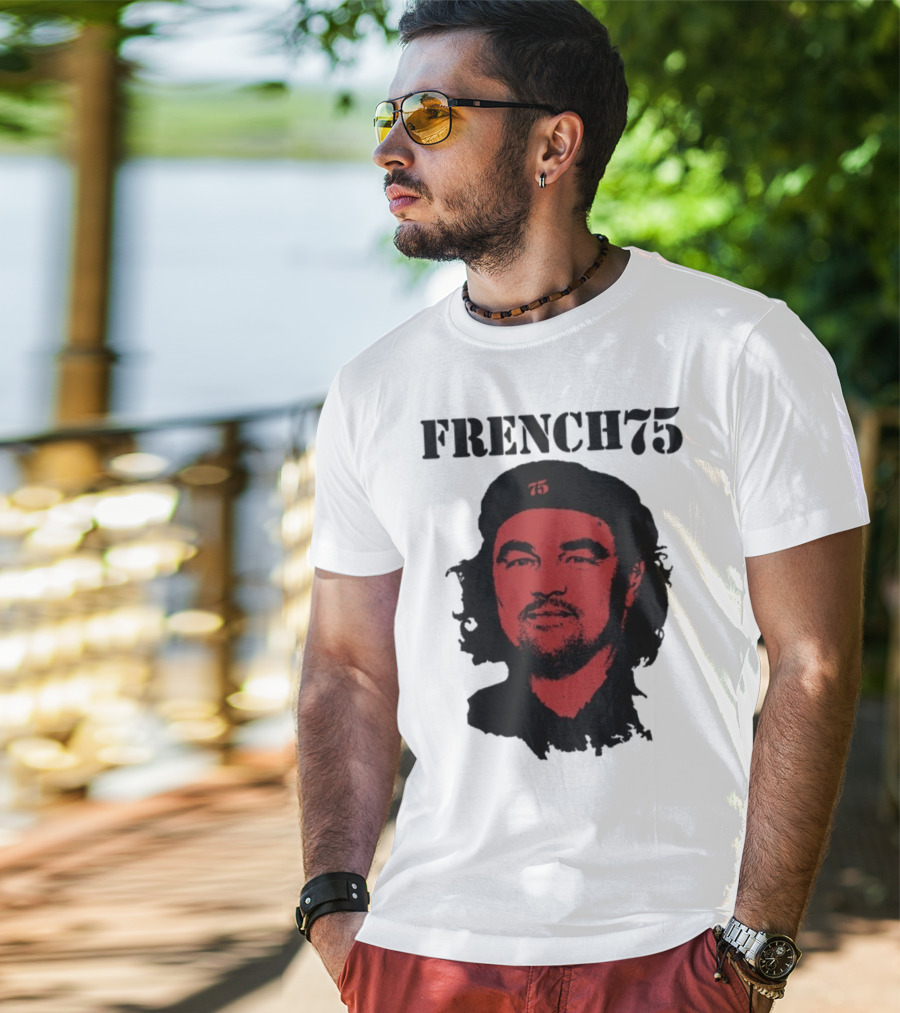 Che French 75 Red Portrait T-Shirt