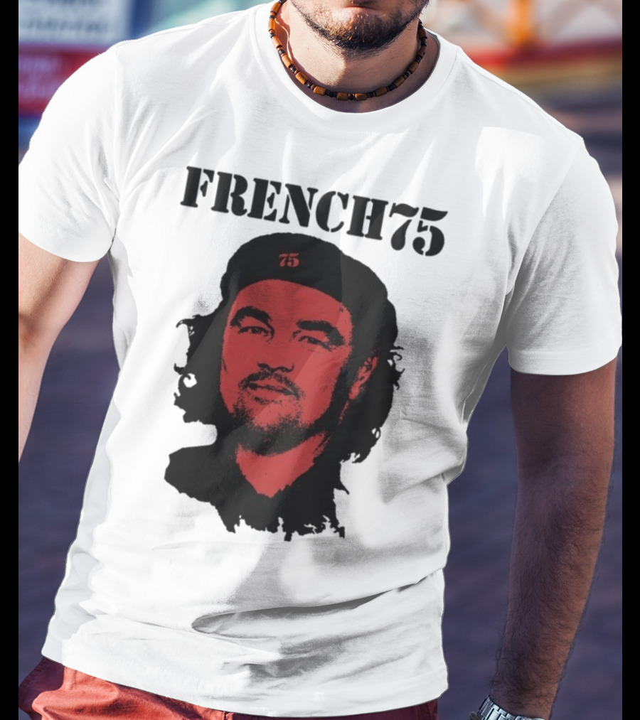 Che French 75 Red Portrait T-Shirt