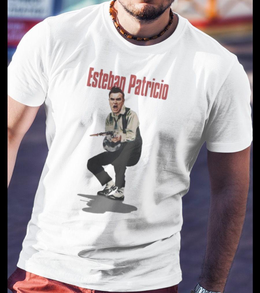 Esteban Patricio Morrissey Style Iconic Pose T-Shirt