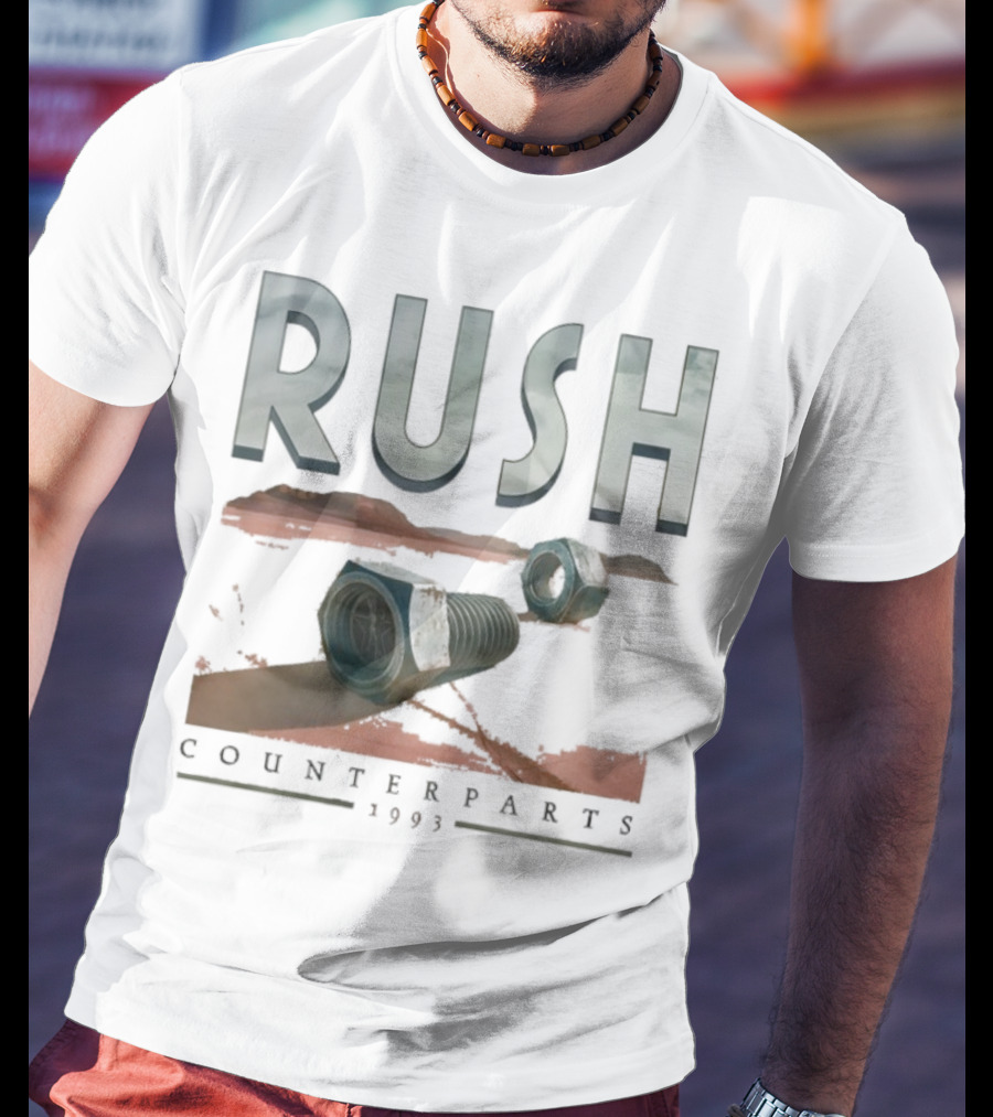 Rush Counterparts 1993 Desert Album Art T-Shirt