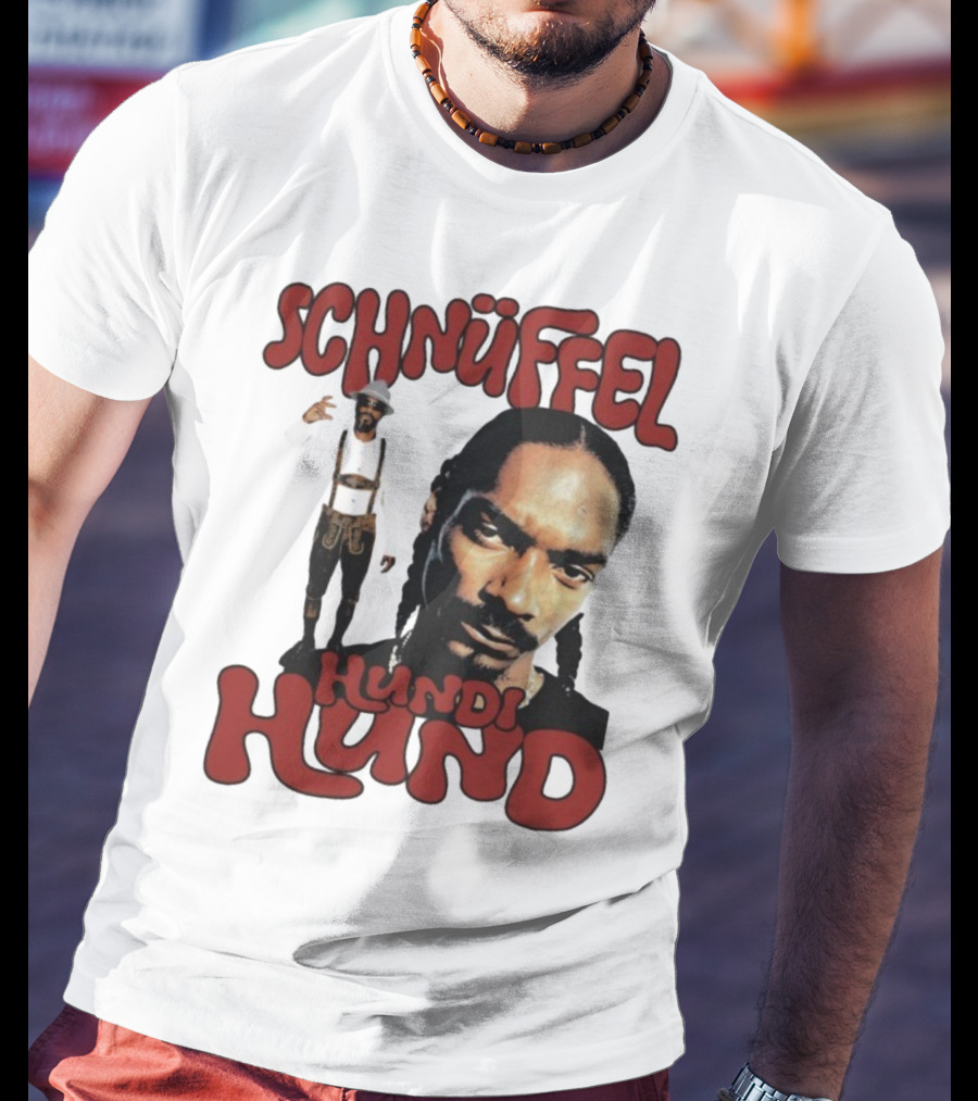 Snoop Dogg Schnüffel Hundi Hund German Style T-Shirt
