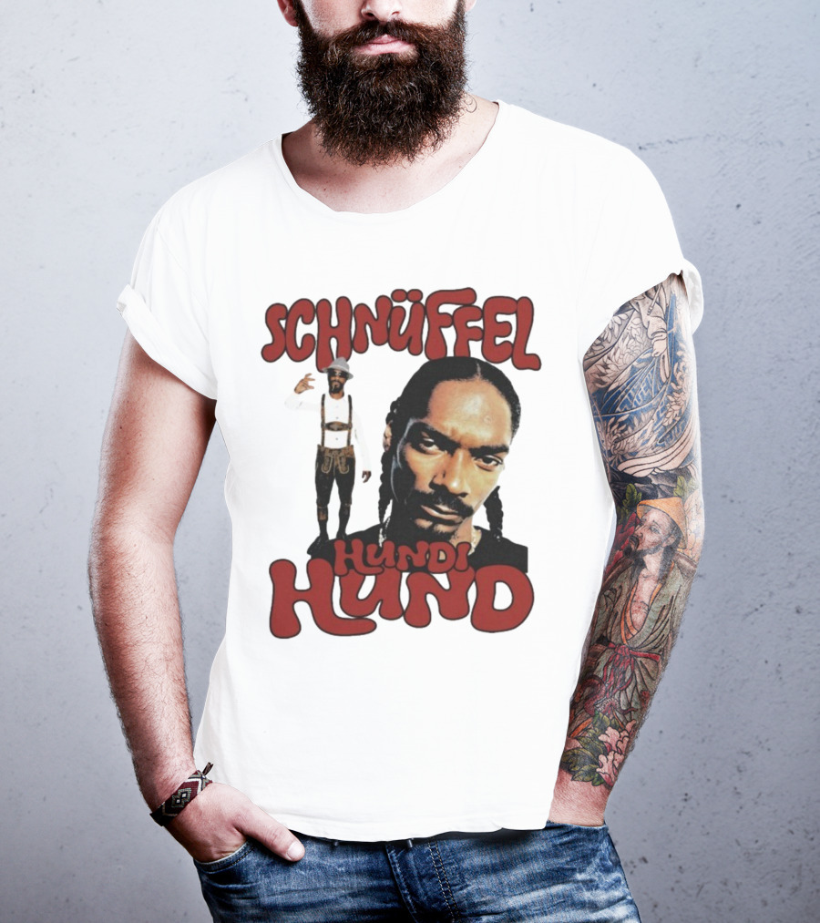 Snoop Dogg Schnüffel Hundi Hund German Style T-Shirt