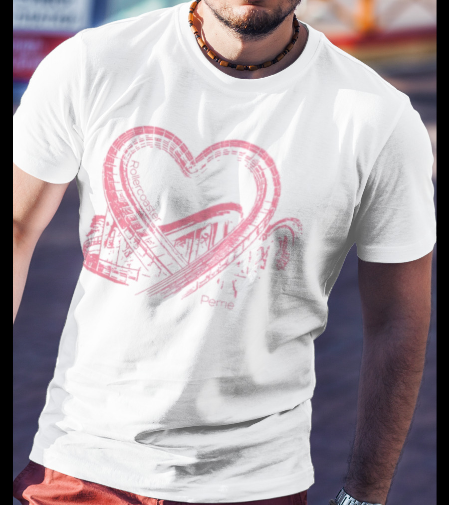 Perrie Heart Roller Love T-Shirt