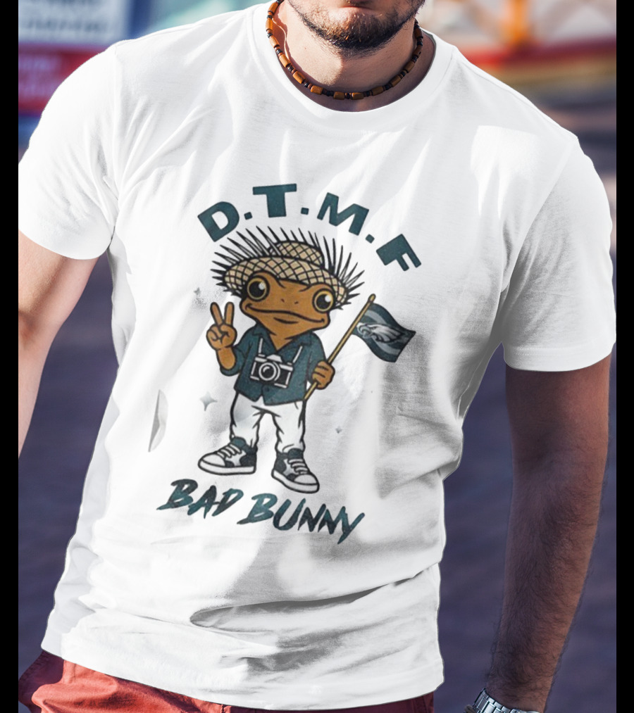 D.T.M.F Bad Bunny Philadelphia Eagles NFL Football T-Shirt