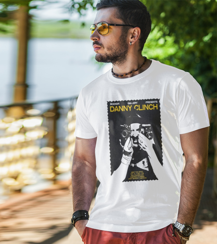 Danny Clinch Meet The Artist Event October 12 2025 Sheffield Alabama 319 N Raleigh Ave Light Brunch And Libations T-Shirt