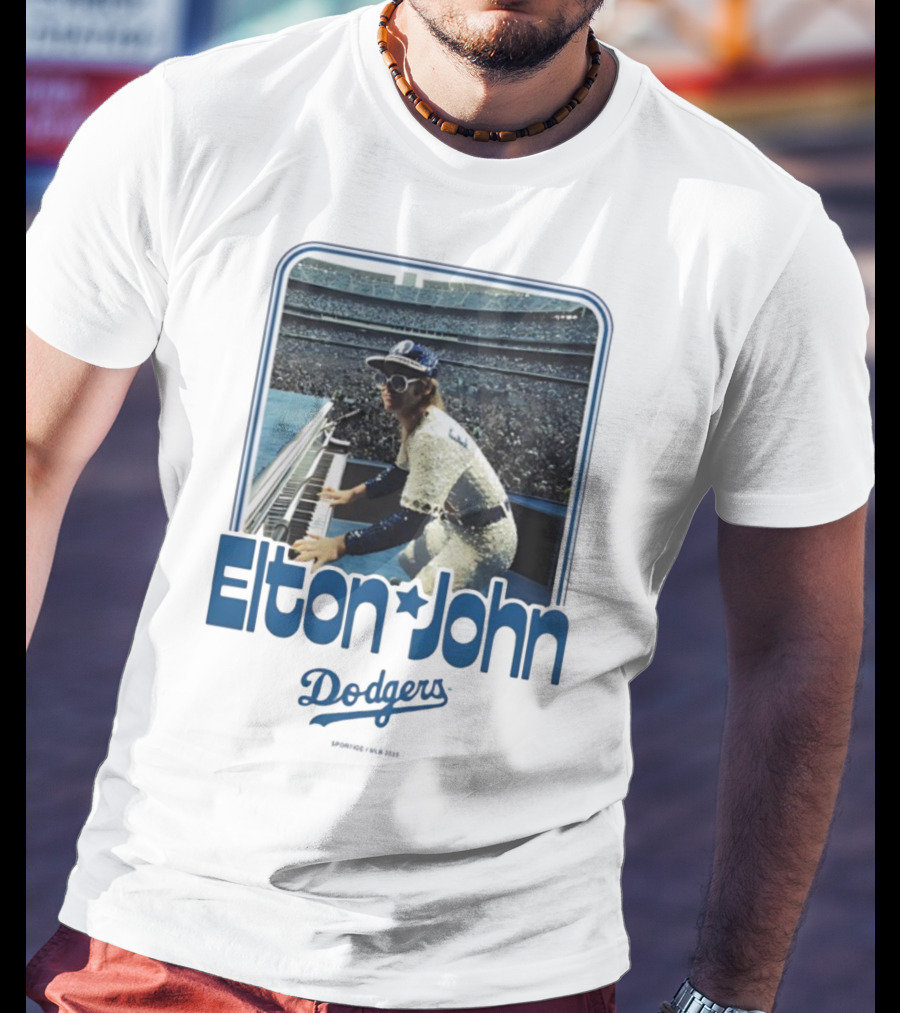 Elton John Dodgers Stadium Concert Los Angeles T-Shirt