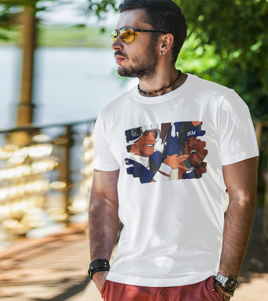 Jaxson Dart Cam Skattebo New York Giants Football Funny Moment NY Giants Helmets T-Shirt