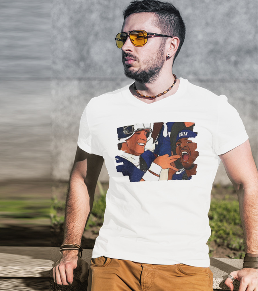 Jaxson Dart Cam Skattebo New York Giants Football Funny Moment NY Giants Helmets T-Shirt