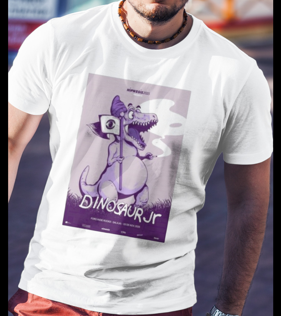 Dinosaur Jr. Hipnosis 2025 Mexico City Nov 3 Foro Indie Rocks T-Shirt