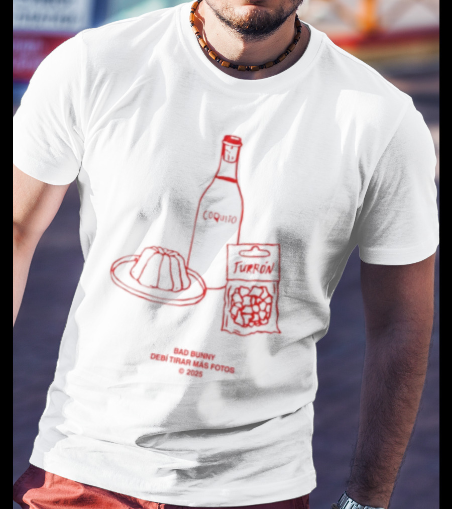 La Receta De Pr Debi Tirar Mas Fotos Coquito Sofrito Frito T-Shirt