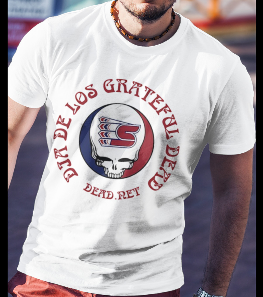 Spokane Chiefs Steal Your Face Dia De Los Grateful Dead T-Shirt