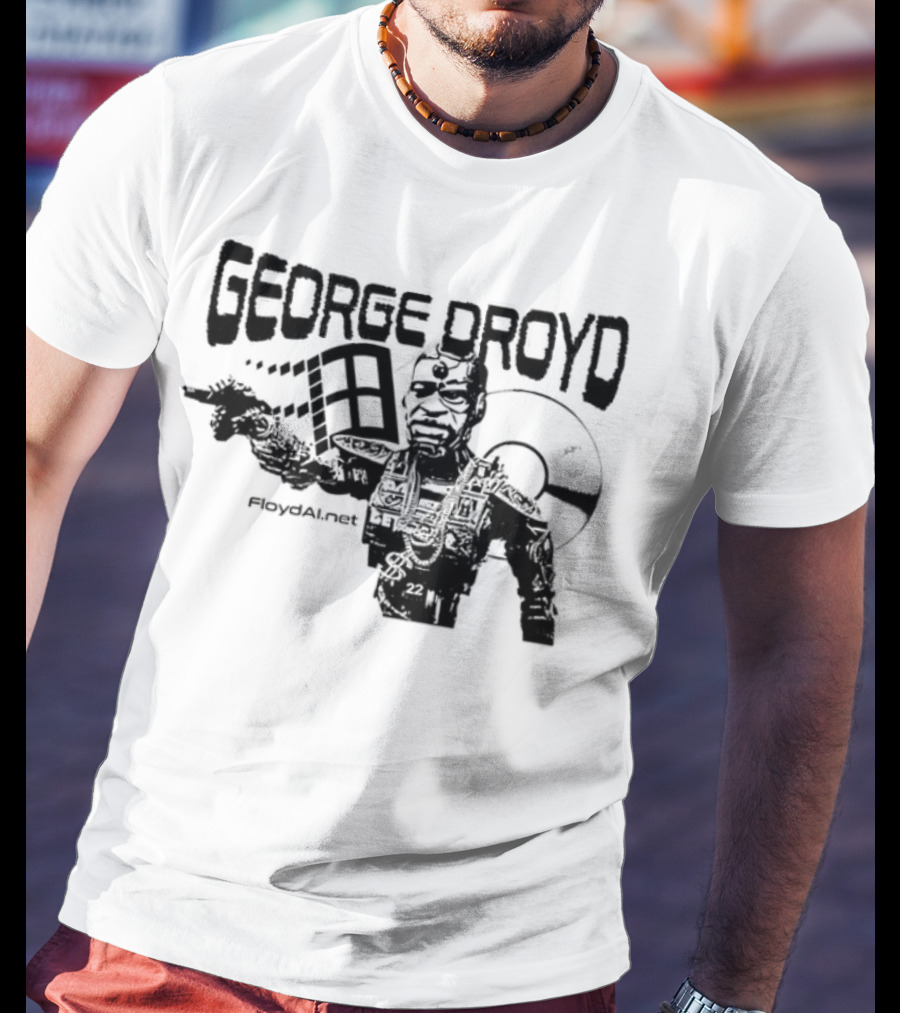 George Droyd Retro Vintage Droid Star Patterns T-Shirt
