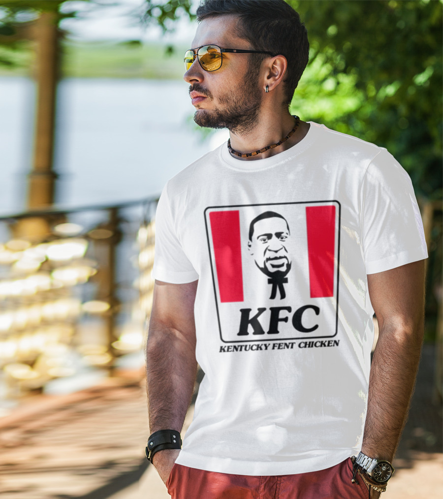 KFC Kentucky Fent Chicken Parody Red Bucket T-Shirt