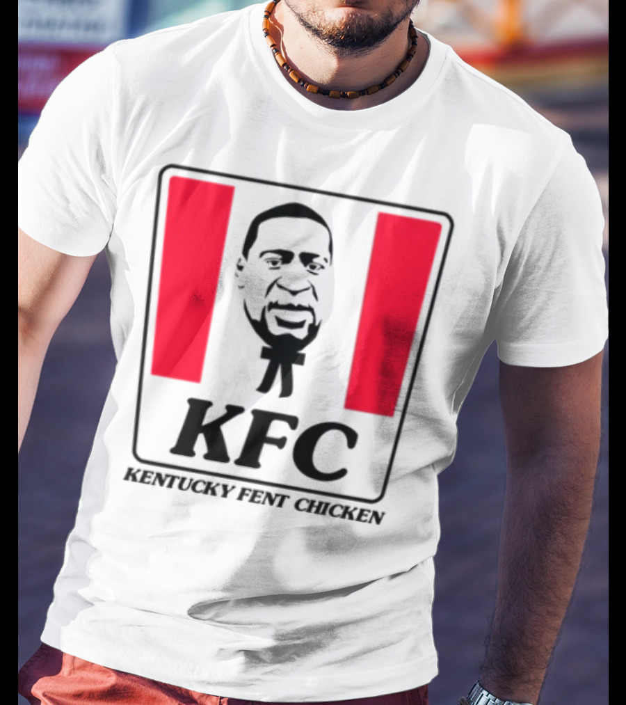 KFC Kentucky Fent Chicken Parody Red Bucket T-Shirt