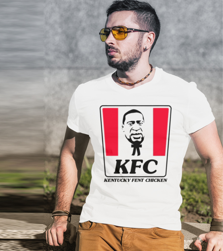 KFC Kentucky Fent Chicken Parody Red Bucket T-Shirt