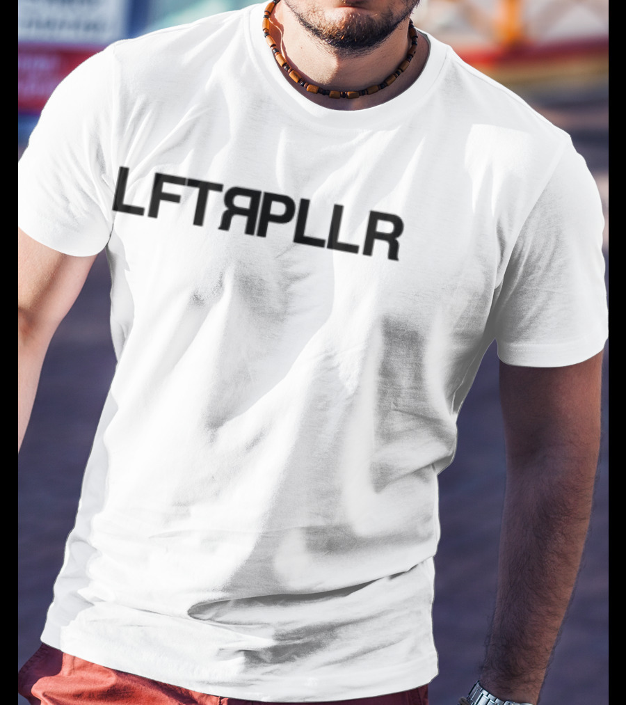 Lftrpllr Bold Urban Typography T-Shirt