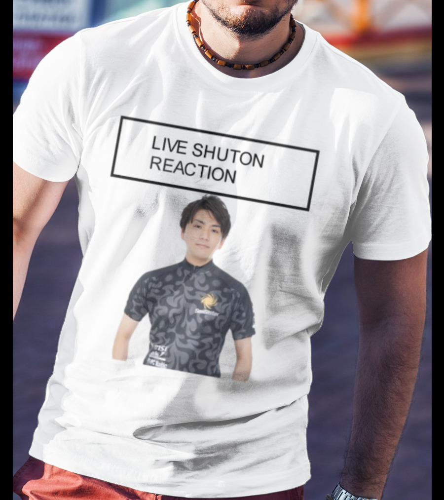 Live Shuton Reaction GameStar Esports Pattern MST Team Wear T-Shirt