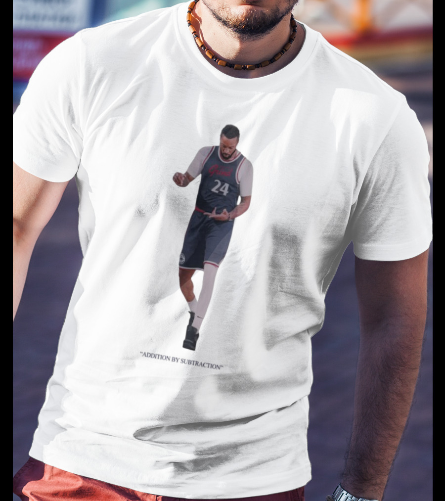 Norman Powell Grind 24 Basketball Addition By Subtraction T-Shirt