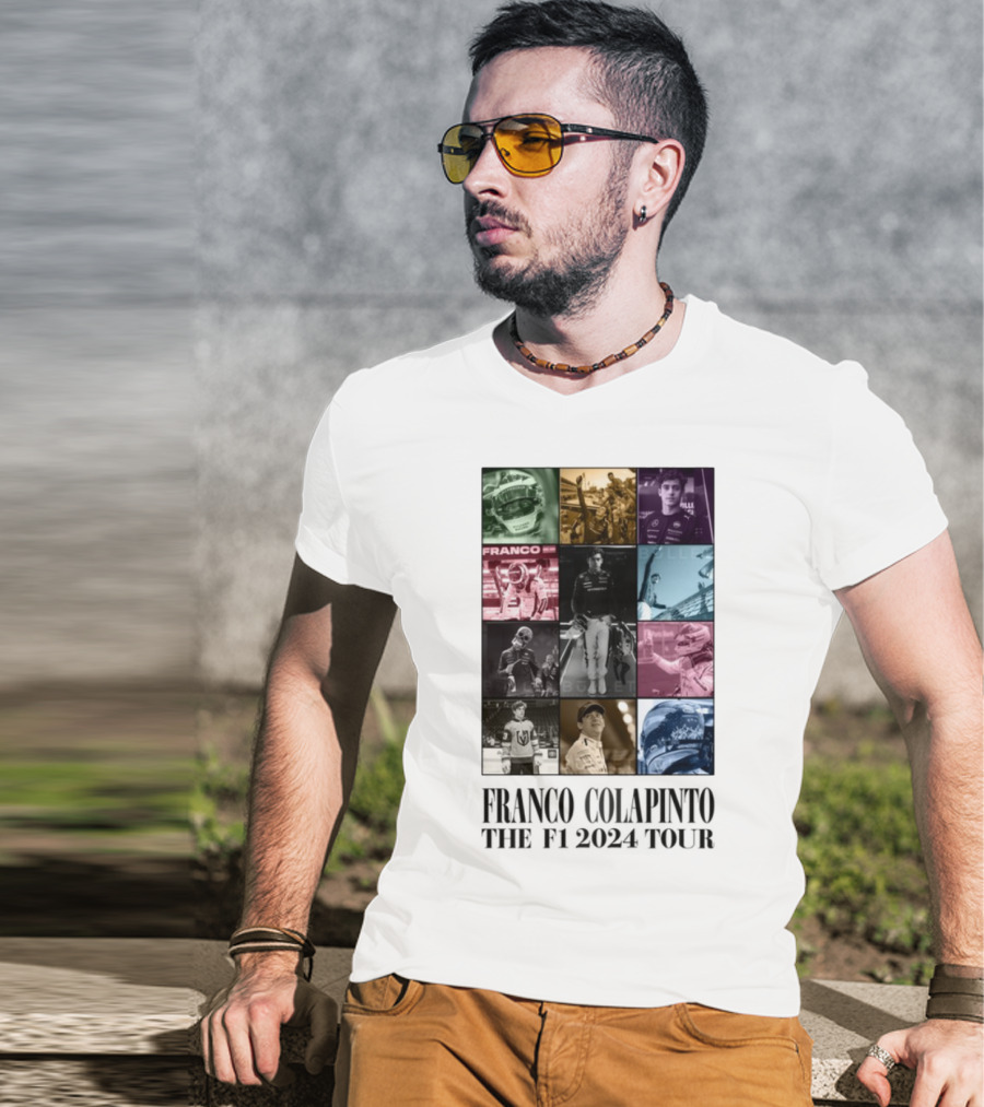 Franco Colapinto Bullet Racing F1 2024 Tour T-Shirt