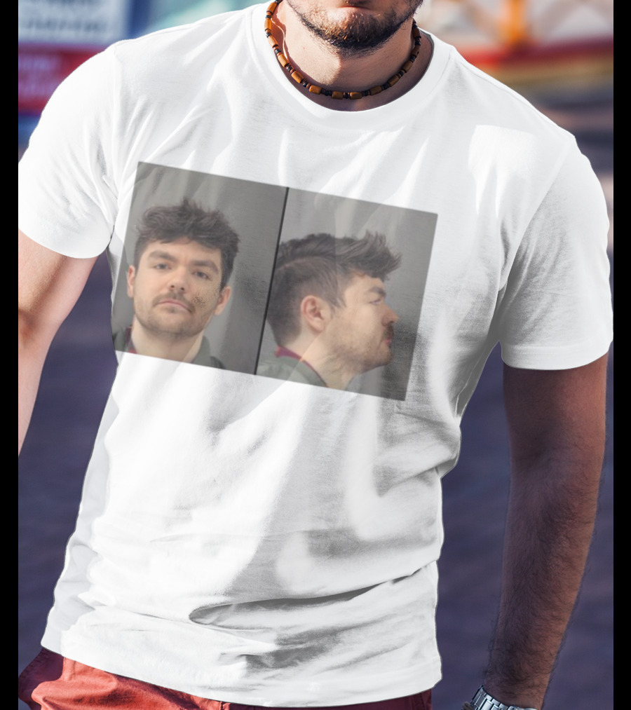 Nick Fuentes Shot Controversial Public Figure Arrest Image T-Shirt