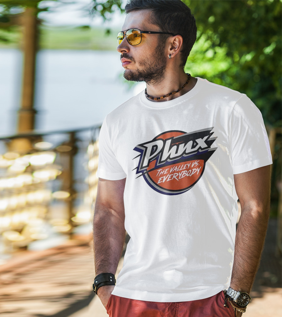 Phnx The Valley Vs Everybody Phoenix Mercury Basketball Tee T-Shirt