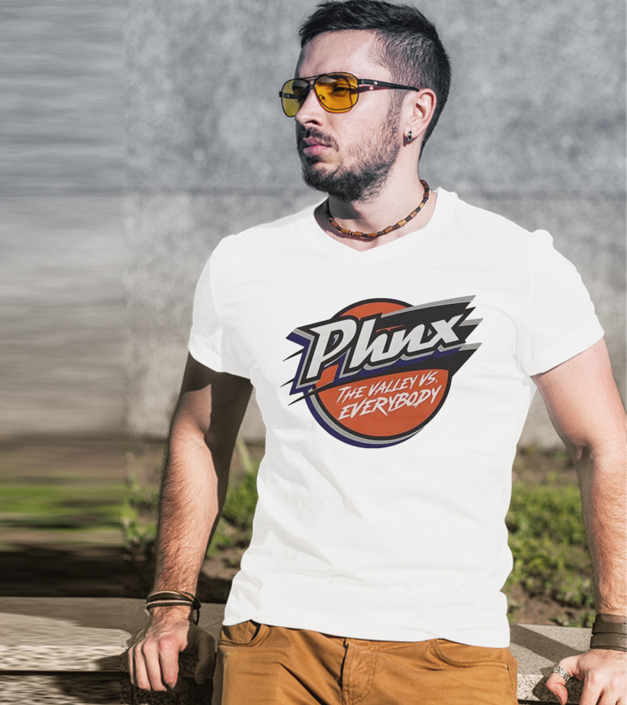 Phnx The Valley Vs Everybody Phoenix Mercury Basketball Tee T-Shirt