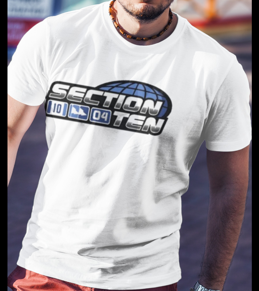 Section Ten 10 04 WS Globe T-Shirt