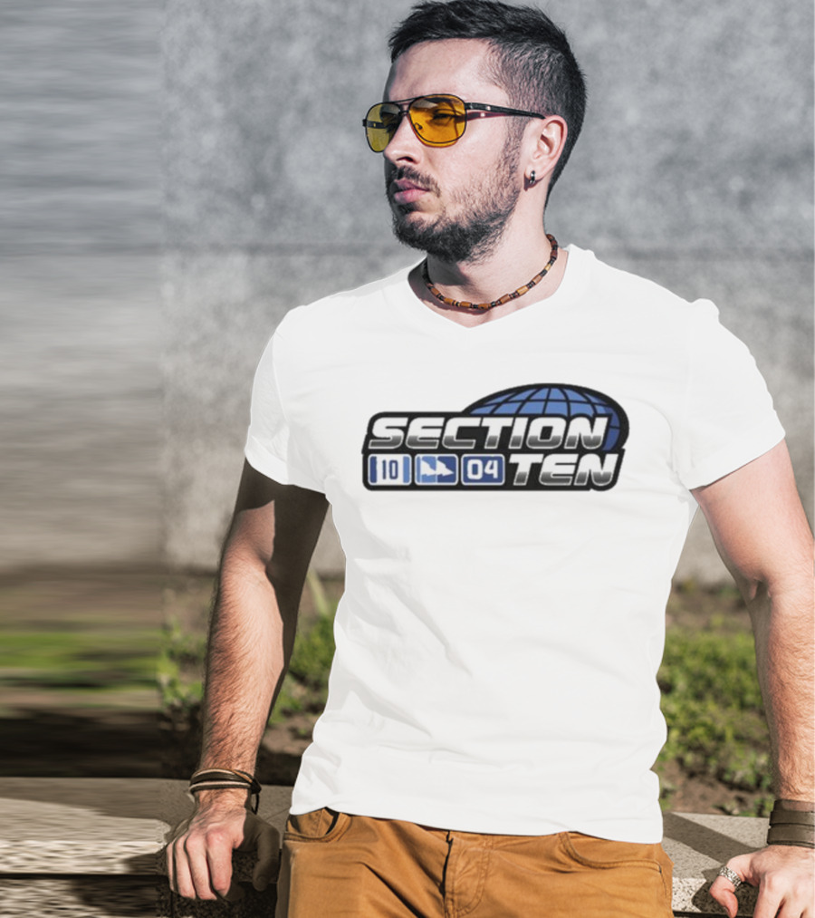 Section Ten 10 04 WS Globe T-Shirt