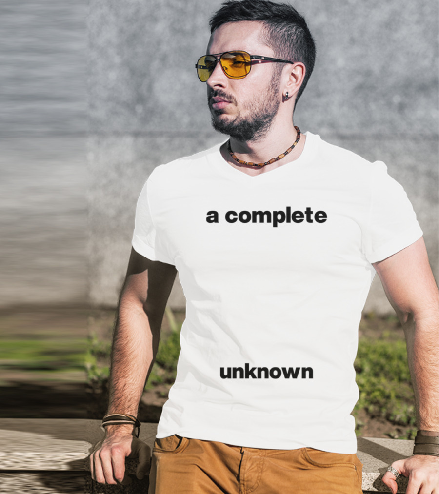 Timothée Chalamet A Complete Unknown Monochrome Style T-Shirt