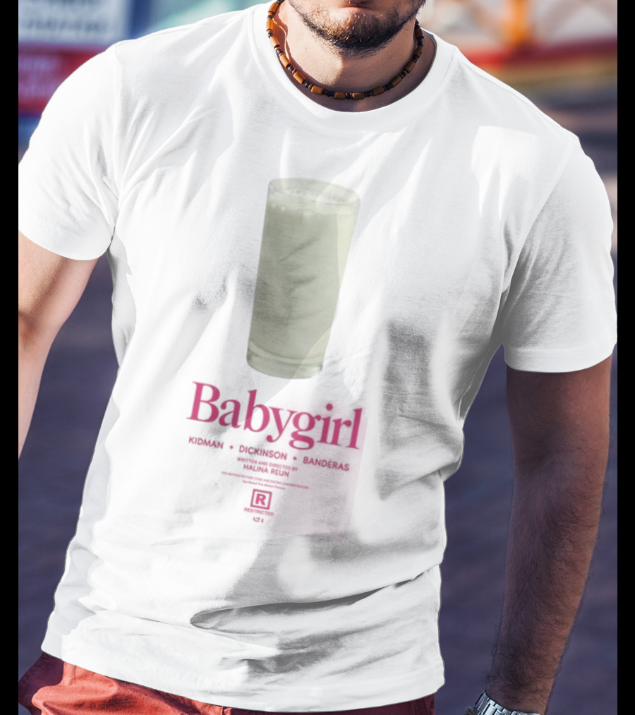 Babygirl Milch Bleib Frisch Undendbar Kaputtbar Tinte Ozean T-Shirt