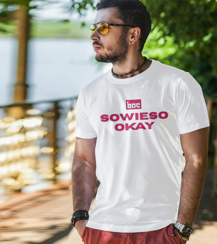 Bac Sowieso Okay Bold Red T-Shirt