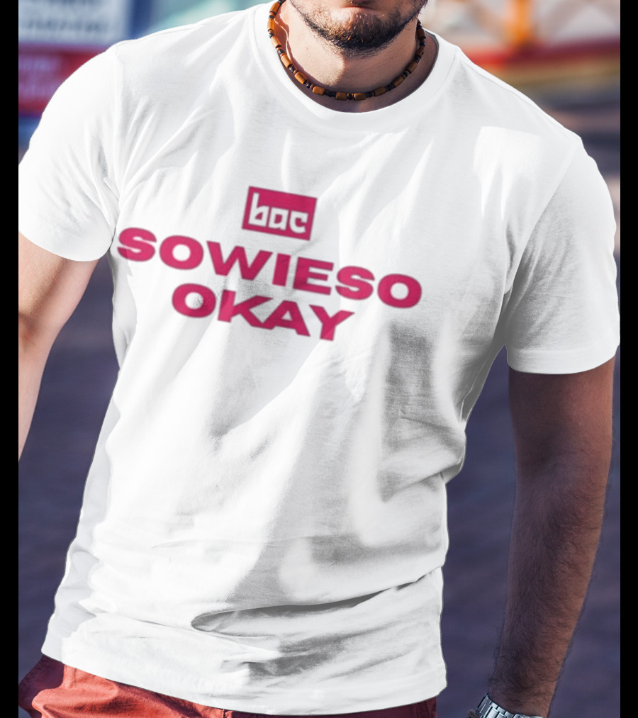 Bac Sowieso Okay Bold Red T-Shirt