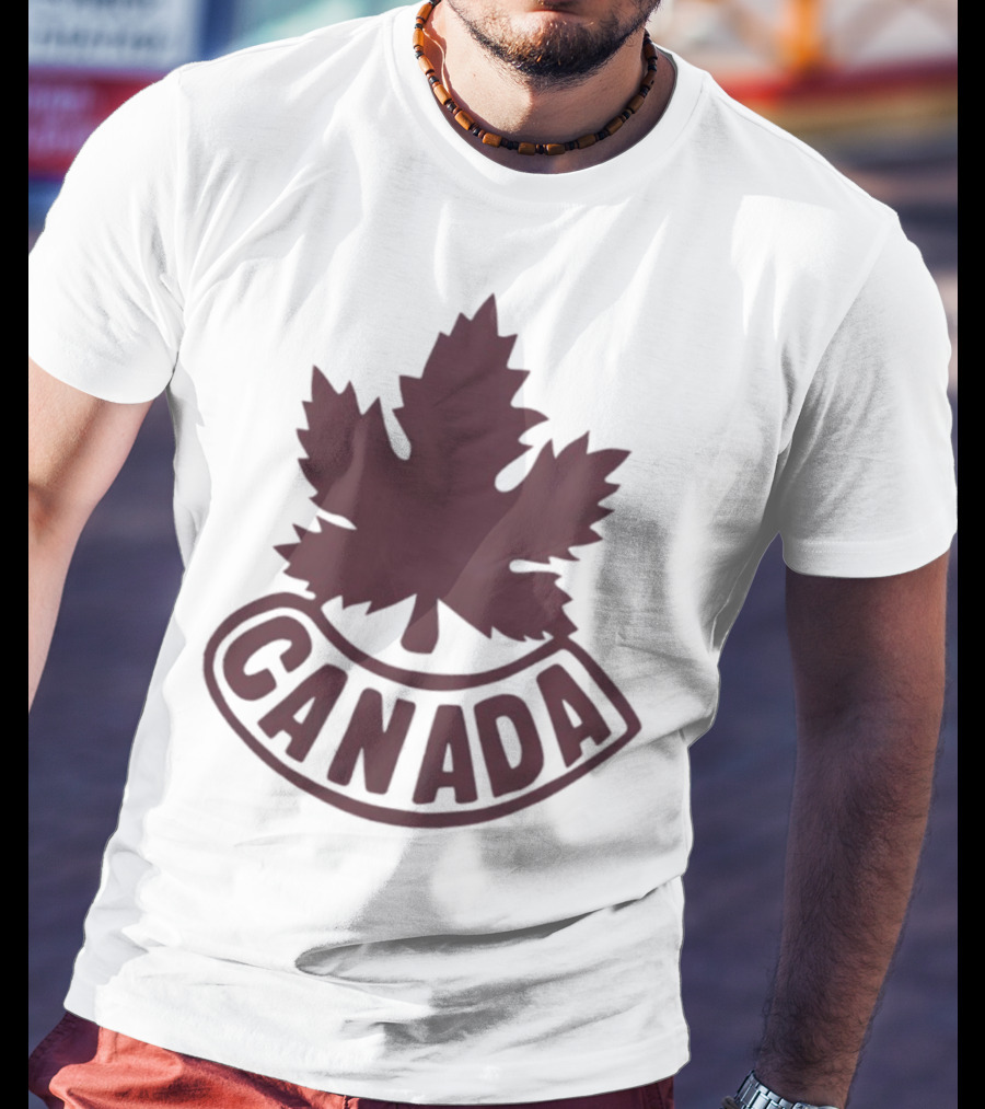 Canada Maple Leaf Badge T-Shirt