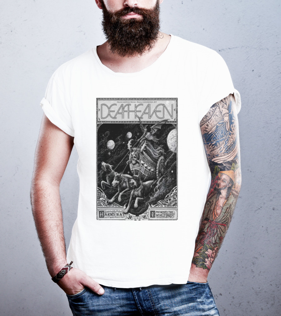 Deafheaven Manchester Music Hall Lexington KY Harms Way Promised The World 10.12.25 T-Shirt
