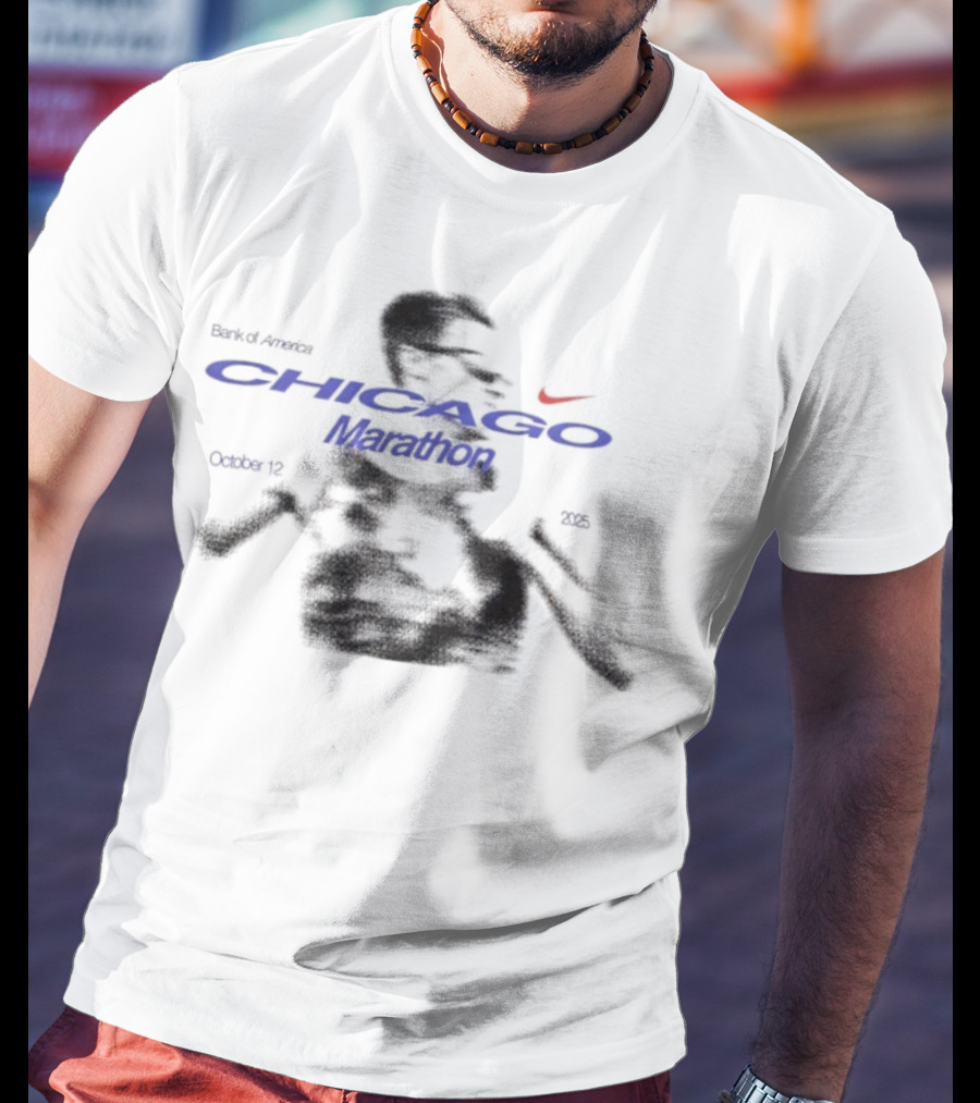 Bank Of America Chicago Marathon 2025 October 12 Nike T-Shirt