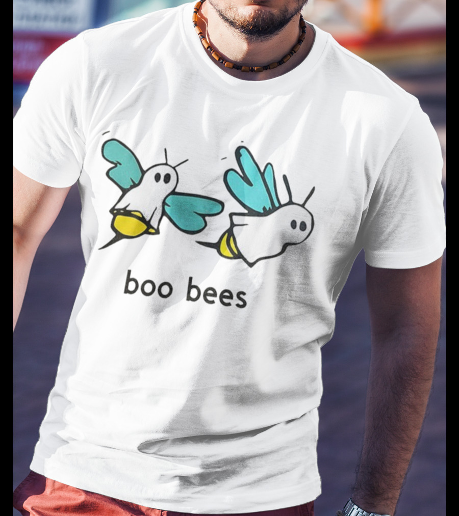 Boo Bees Halloween 2025 Bee Ghosts T-Shirt