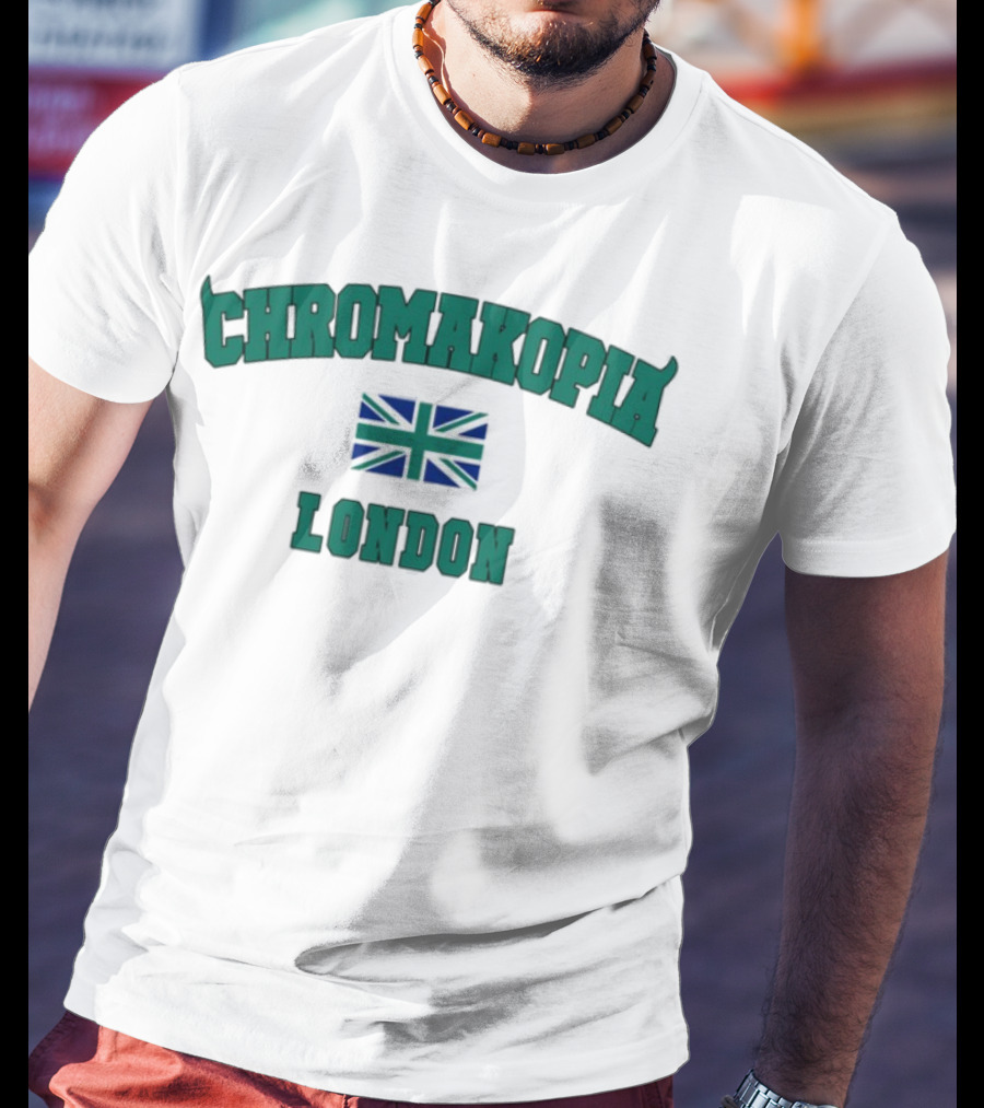 Chromakopia London Union Jack Flag Graphic T-Shirt