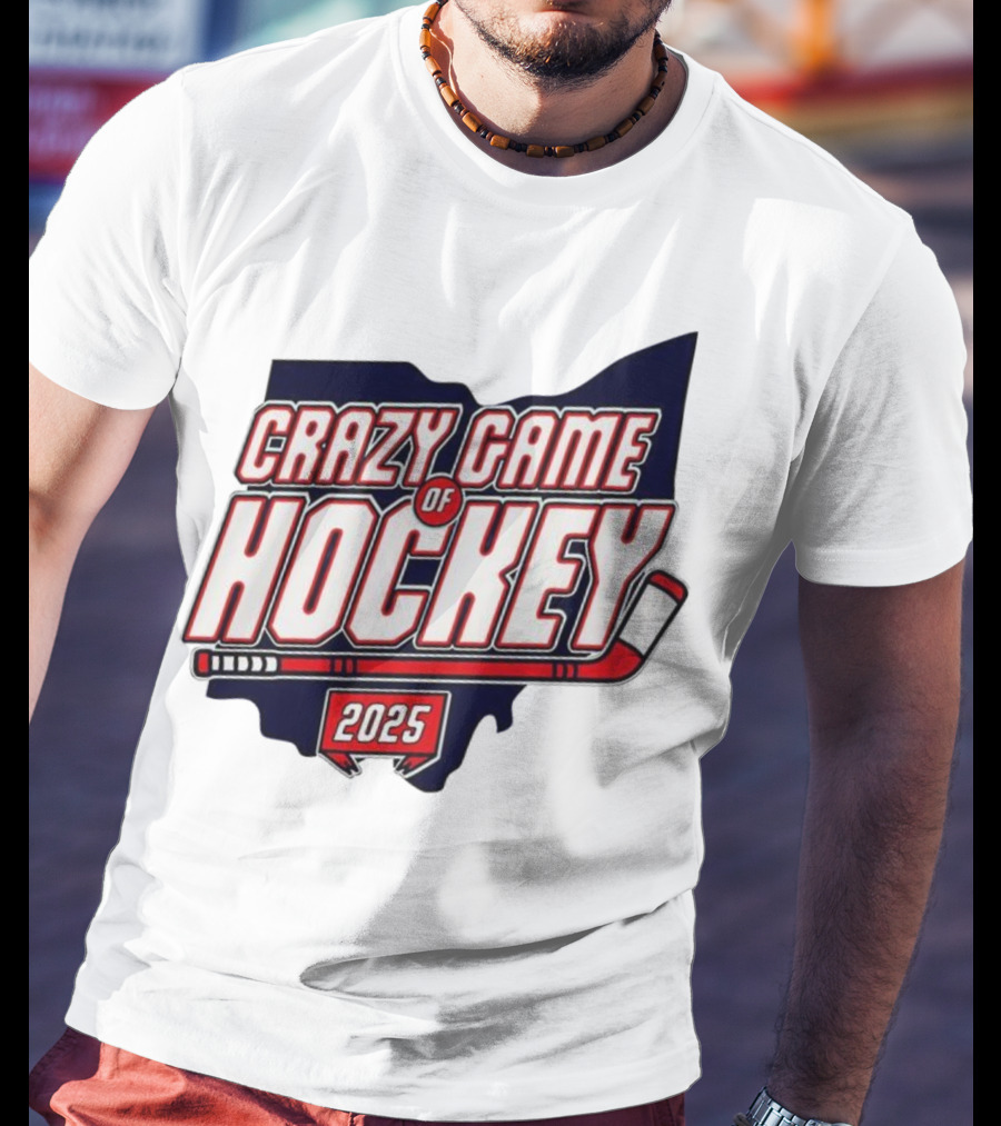 Crazy Game Of Hockey 2025 T-Shirt