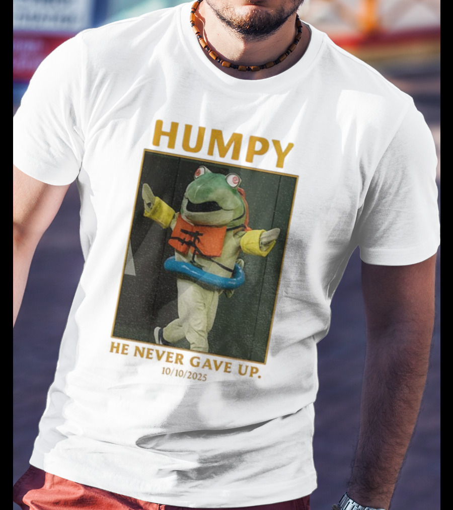 Humpy Salmon He Never Gave Up Seattle Mariners MLB Baseball 10 10 2025 T-Shirt