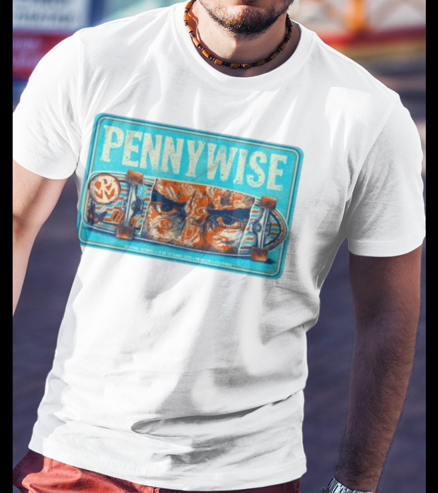 Pennywise Festival Altavoz Medellín CO Octubre 13 2025 Skateboard Art T-Shirt