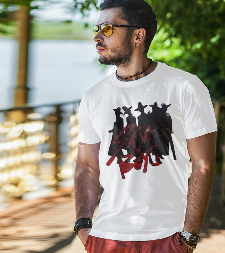 Saja Boys Huntrix Demon Hunter Kpop Vintage Silhouette Design T-Shirt