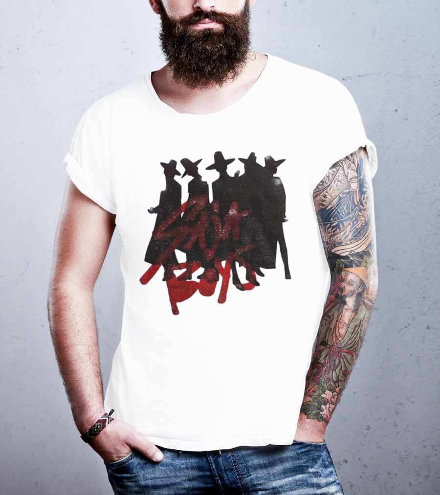 Saja Boys Huntrix Demon Hunter Kpop Vintage Silhouette Design T-Shirt