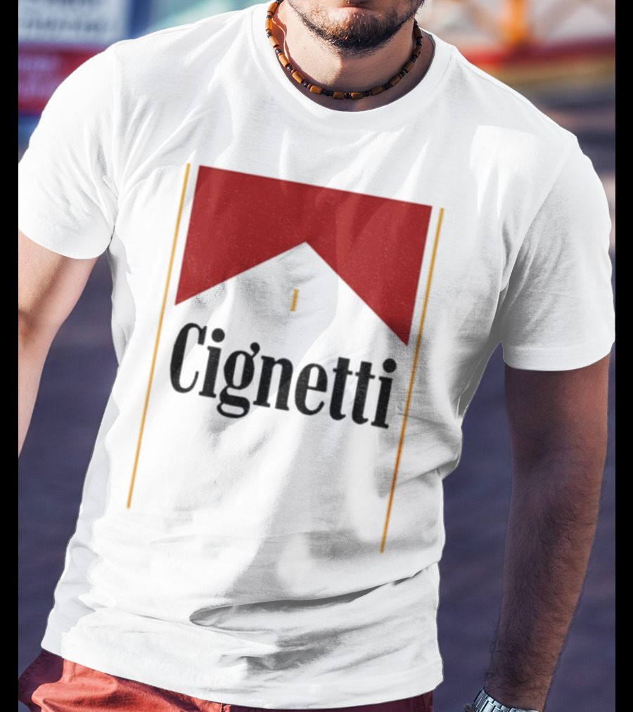 Curt Cignetti Retro Banner Red T-Shirt