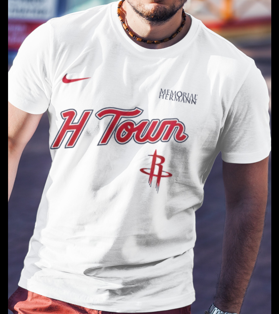 H-Town Nike Houston Rockets Memorial Hermann Edition T-Shirt